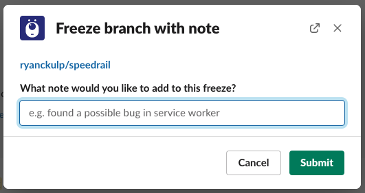 Merge Freeze add a note to pull request freezes