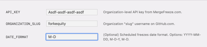Merge Freeze Mac menu plugin customize date display